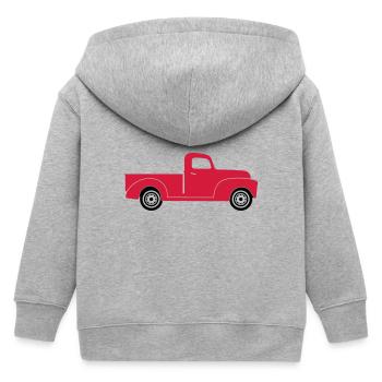 Pick-up - Veste à capuche enfant bio Stanley/Stella - gris chiné - Dos