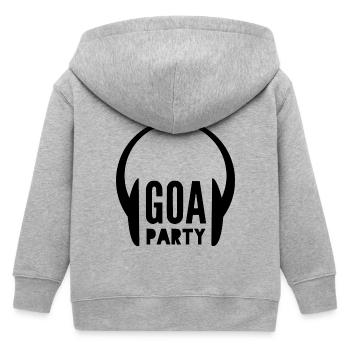 goa party - Veste à capuche enfant bio Stanley/Stella - gris chiné - Dos