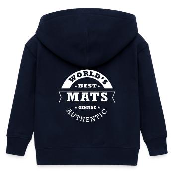 Matten, Matten - Kinder Organic Kapuzenjacke Mini Cultivator von Stanley/Stella - Navy - Hinten