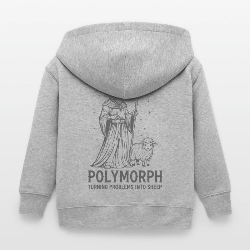 Polymorph Wizard – Turning Problems into Sheep Veste à capuche enfant bio Stanley/Stella