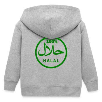 Halal - Veste à capuche enfant bio Stanley/Stella - gris chiné - Dos