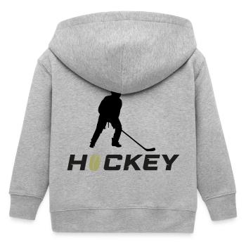 hockey - Veste à capuche enfant bio Stanley/Stella - gris chiné - Dos