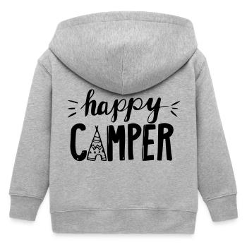 Camper - Kinder Organic Kapuzenjacke Mini Cultivator von Stanley/Stella - Grau meliert - Hinten
