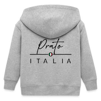 Italia - Prato - Italien - Italy - Veste à capuche enfant bio Stanley/Stella - gris chiné - Dos