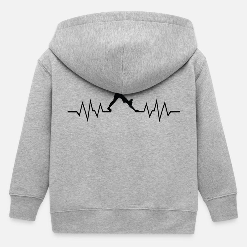 Yoga Méditation Spa Namaste - Veste à capuche enfant bio Stanley/Stella - gris chiné