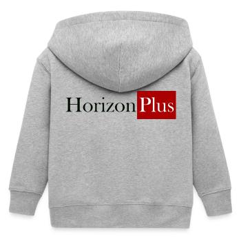 horizon plus - Veste à capuche enfant bio Stanley/Stella - gris chiné - Dos