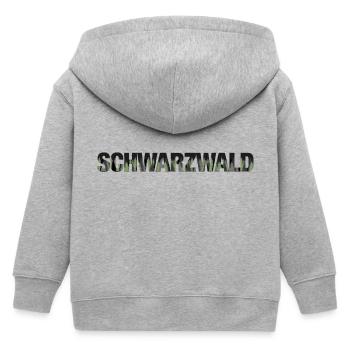 SCHWARZWALD - Kinder Organic Kapuzenjacke Mini Cultivator von Stanley/Stella - Grau meliert - Hinten