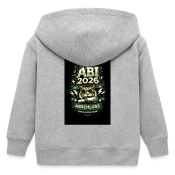 ABI 2026 – Google était là - Veste à capuche enfant bio Stanley/Stella - gris chiné - Dos