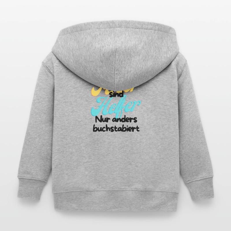 Error Helper Gradient Script Kids Organic Zip-up Hoodie by Stanley/Stella