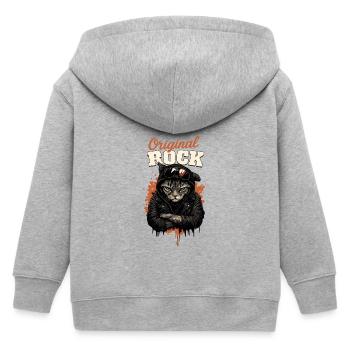 Gueule de bois fraîche - Veste à capuche enfant bio Stanley/Stella - gris chiné - Dos