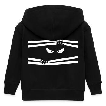 Monster - Kinder Organic Kapuzenjacke Mini Cultivator von Stanley/Stella - Schwarz - Hinten