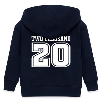 2020 - Kinder Organic Kapuzenjacke Mini Cultivator von Stanley/Stella - Navy - Hinten