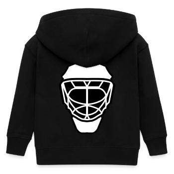 Hockey Maske neutral zweifarbig - Kinder Organic Kapuzenjacke Mini Cultivator von Stanley/Stella - Schwarz - Hinten