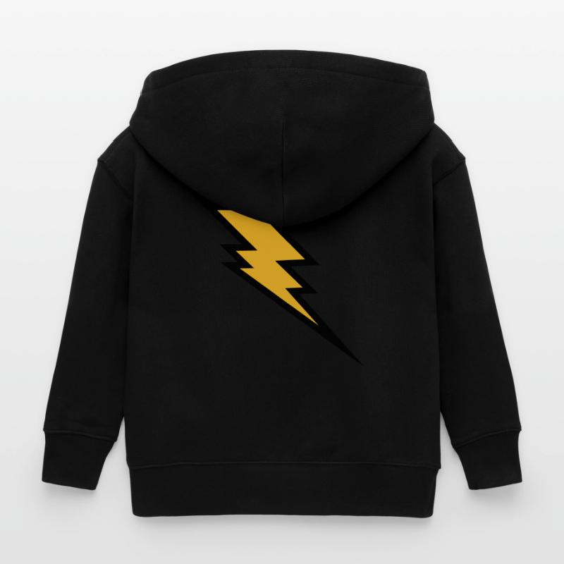 Lightning Kids Organic Zip-up Hoodie by Stanley/Stella