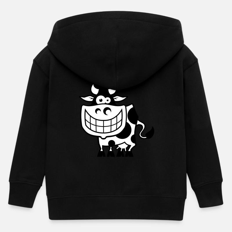 vl094b_kuh_2c - Veste à capuche enfant bio Stanley/Stella - noir