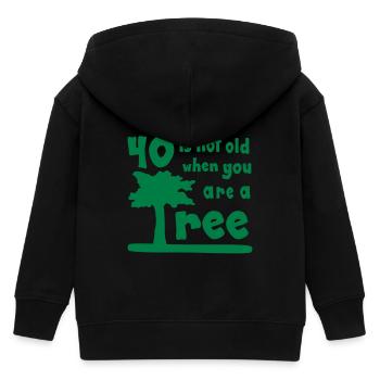 40 - Veste à capuche enfant bio Stanley/Stella - noir - Dos