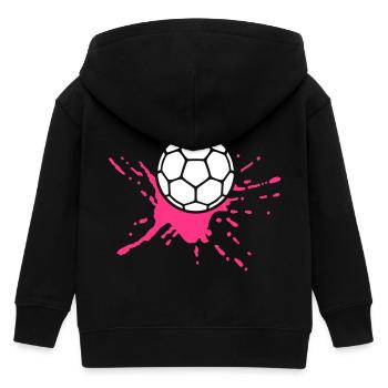 Ball Splash - Kinder Organic Kapuzenjacke Mini Cultivator von Stanley/Stella - Schwarz - Hinten