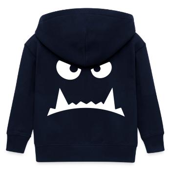 monsta_final - Kinder Organic Kapuzenjacke Mini Cultivator von Stanley/Stella - Navy - Hinten