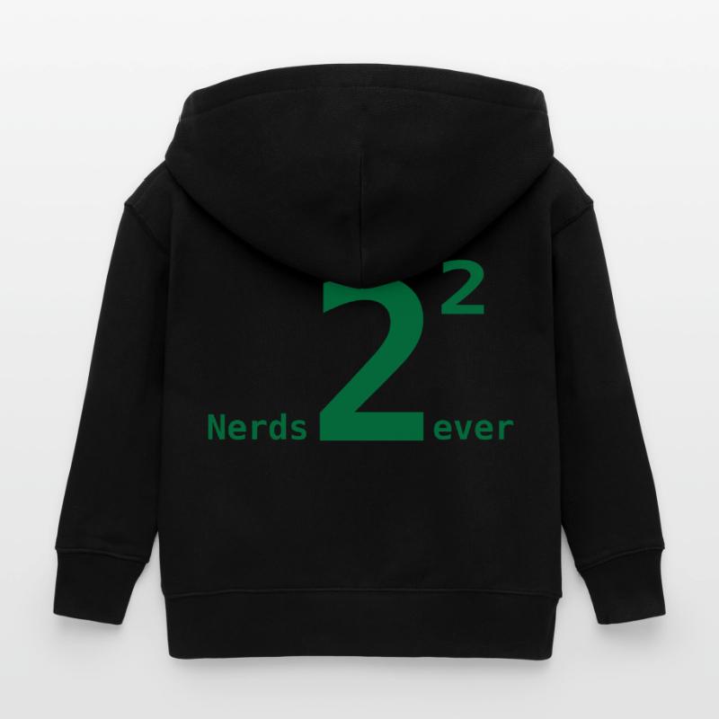 Nerds for ever Kinder Organic Kapuzenjacke Mini Cultivator von Stanley/Stella