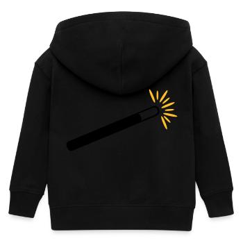 Magicien - Veste à capuche enfant bio Stanley/Stella - noir - Dos