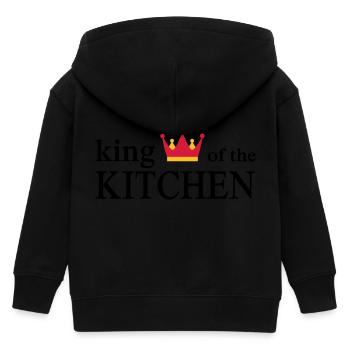 Lustige Kochschürze für Männer - Kinder Organic Kapuzenjacke Mini Cultivator von Stanley/Stella - Schwarz - Hinten