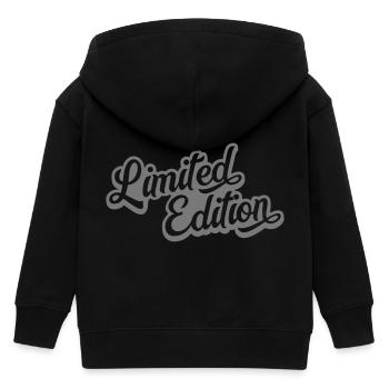 Limited Edition - Kids Organic Zip-up Hoodie by Stanley/Stella - black - Back