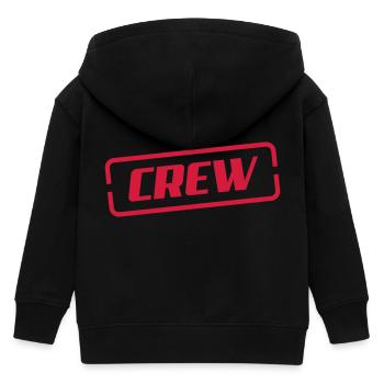 crew - Veste à capuche enfant bio Stanley/Stella - noir - Dos