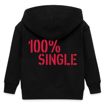 Single - Kinder Organic Kapuzenjacke Mini Cultivator von Stanley/Stella - Schwarz - Hinten
