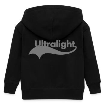 Ultralight - Kinder Organic Kapuzenjacke Mini Cultivator von Stanley/Stella - Schwarz - Hinten