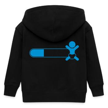 Baby Loading - Veste à capuche enfant bio Stanley/Stella - noir - Dos