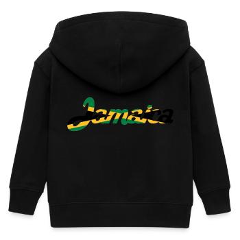 Jamaica - Kinder Organic Kapuzenjacke Mini Cultivator von Stanley/Stella - Schwarz - Hinten
