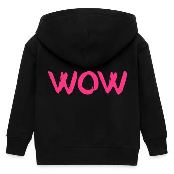 Wow - Kinder Organic Kapuzenjacke Mini Cultivator von Stanley/Stella - Schwarz - Hinten