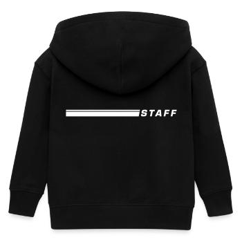 Coup de bâton - Veste à capuche enfant bio Stanley/Stella - noir - Dos