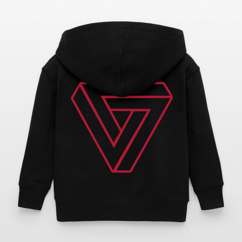 Infinity Triangle Kinder Organic Kapuzenjacke Mini Cultivator von Stanley/Stella