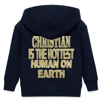 chrétien - Veste à capuche enfant bio Stanley/Stella - marine - Dos
