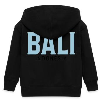 Bali - Kinder Organic Kapuzenjacke Mini Cultivator von Stanley/Stella - Schwarz - Hinten