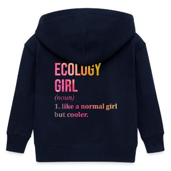 écologie - Veste à capuche enfant bio Stanley/Stella - marine - Dos