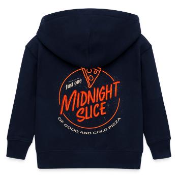 Tranche de minuit - Veste à capuche enfant bio Stanley/Stella - marine - Dos