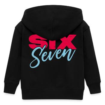 six sept - Veste à capuche enfant bio Stanley/Stella - noir - Dos