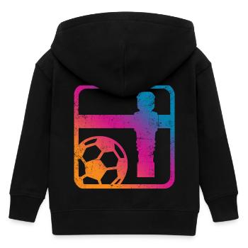 Tischfußball - Kinder Organic Kapuzenjacke Mini Cultivator von Stanley/Stella - Schwarz - Hinten