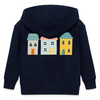 Maisons - Veste à capuche enfant bio Stanley/Stella - marine - Dos