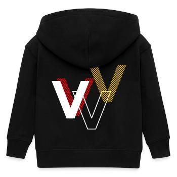 V v v - Veste à capuche enfant bio Stanley/Stella - noir - Dos