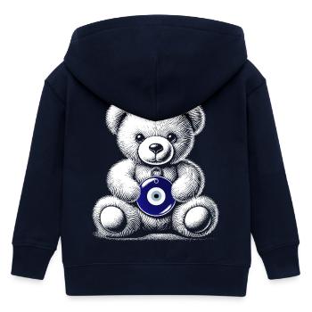 Nazar - Veste à capuche enfant bio Stanley/Stella - marine - Dos