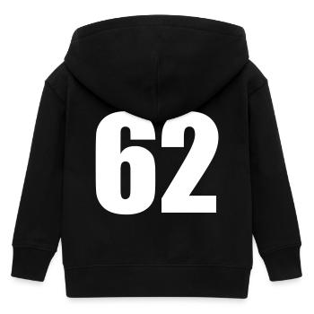 62 - Veste à capuche enfant bio Stanley/Stella - noir - Dos