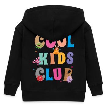 Club pour enfants cool - Veste à capuche enfant bio Stanley/Stella - noir - Dos
