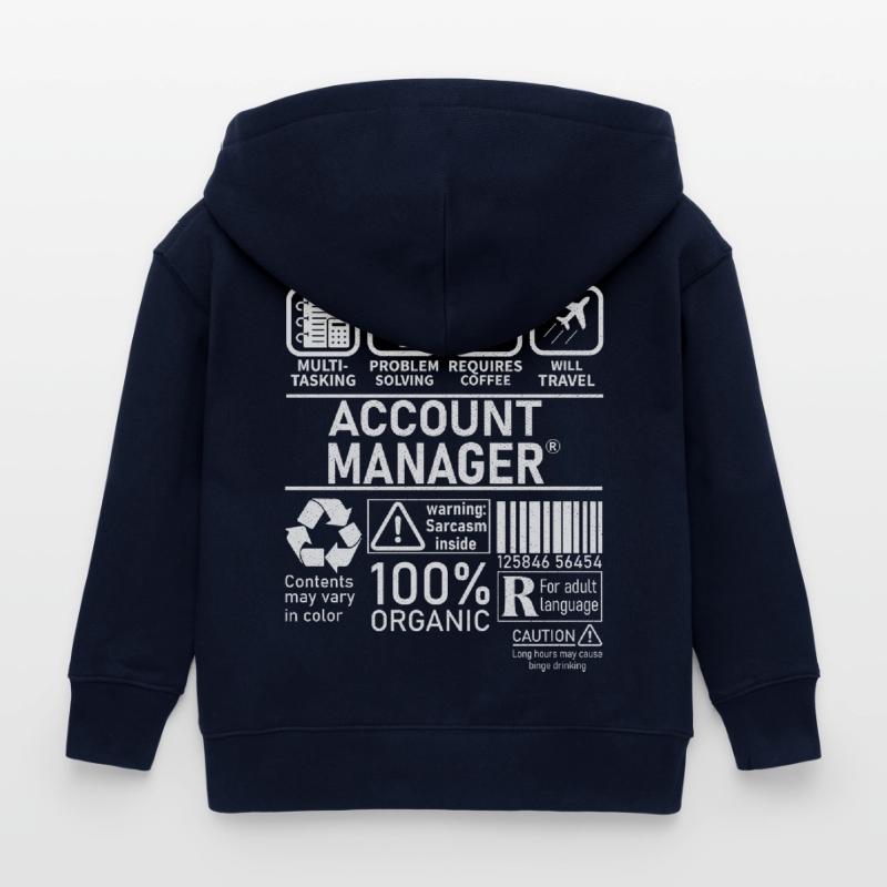 account manager multi tasking problem solving Kinder Organic Kapuzenjacke Mini Cultivator von Stanley/Stella