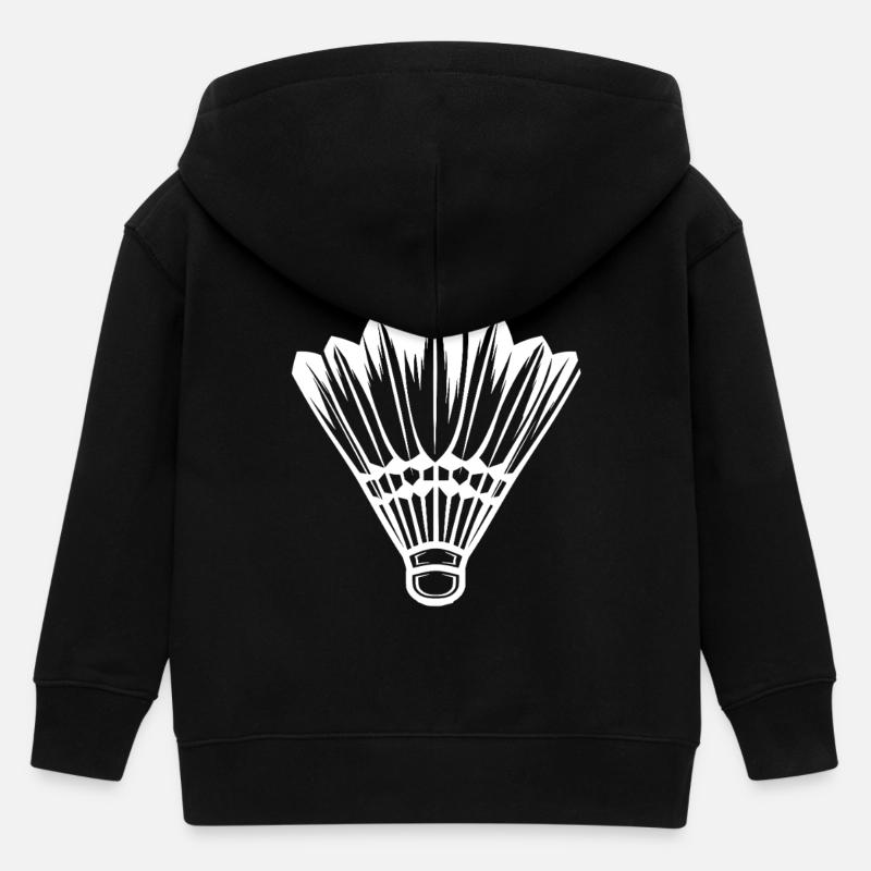 Federball - Kinder Organic Kapuzenjacke Mini Cultivator von Stanley/Stella - Schwarz