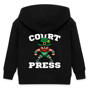 FULL COURT PRESS - BASKETBALL - Kinder Organic Kapuzenjacke Mini Cultivator von Stanley/Stella - Schwarz - Hinten
