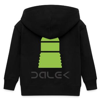 Dalek Android - Veste à capuche enfant bio Stanley/Stella - noir - Dos