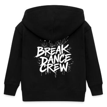 Breakdance Crew Breakdance Breakdancing Breakdance - Kinder Organic Kapuzenjacke Mini Cultivator von Stanley/Stella - Schwarz - Hinten